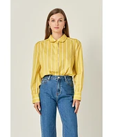 English Factory Women's Stripe Shirt