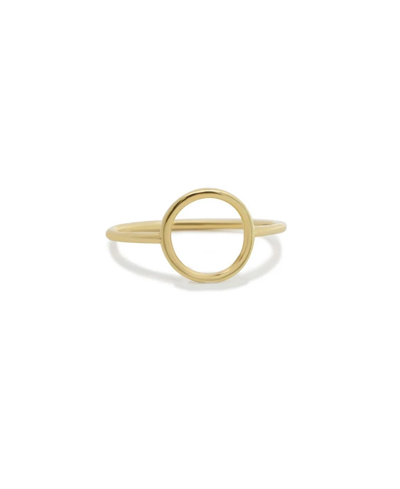 The Lovery Gold Circle Ring 14k Gold