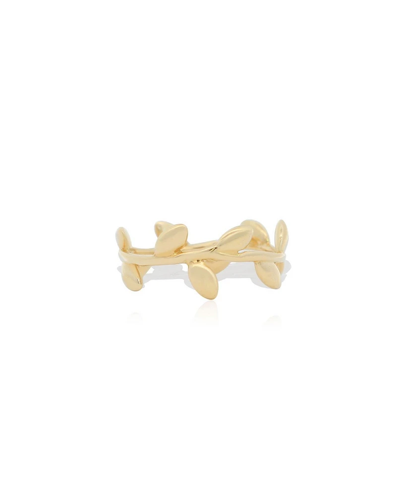 The Lovery Gold Leaf Ring 14K Gold