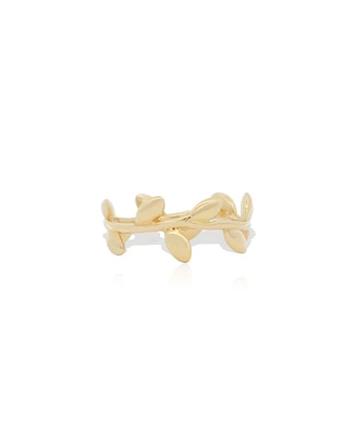 The Lovery Gold Leaf Ring 14K Gold