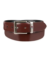 Tommy Hilfiger Men's Two-in-One Reversible Leather Dress Belt