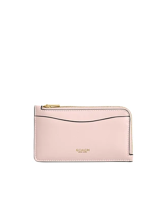 Coach Essential New York Zip Around Card Case Wallet