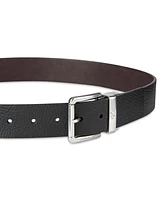 Calvin Klein Men's Pebble Grain Reversible Jean Belt