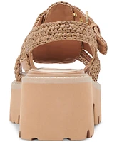 Dolce Vita Women's Latice Peep-Toe Fisherman Sandals