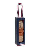 Tommy Hilfiger Men's Giftable Boxed Fully Adjustable Stretch Casual Braided Belt
