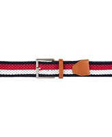 Tommy Hilfiger Men's Giftable Boxed Fully Adjustable Stretch Casual Braided Belt