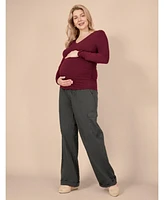 Women's Under the Belly Utility Cargo Relaxed-Fit Pant - Motherhood Maternity