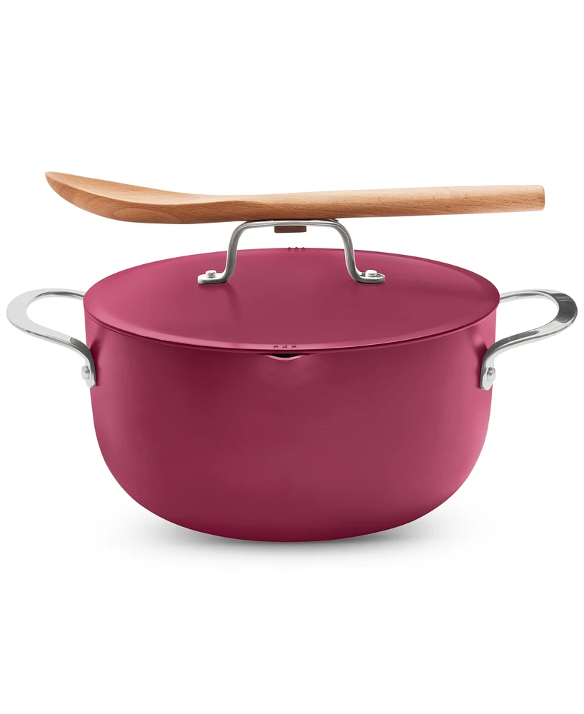 The Cellar 6-Qt. Ceramic Nonstick Complete Stock Pot, Exclusively at Macy's