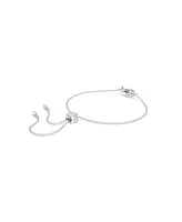 Swarovski Lifelong Bow Rhodium Plated Bracelet