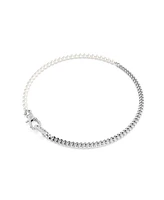 Swarovski Crystal Rhodium Plated Dextera Necklace