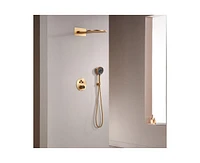 Casainc Thermostatic Rainfall Shower System with Rough in-Valve