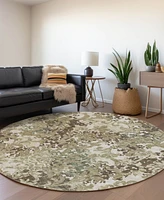 Addison Chantille ACN752 8'x8' Round Area Rug