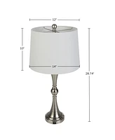 Lavish Home 28.74" Usb Charging Led Table Lamp Set