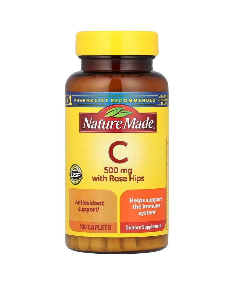 Nature Made Vitamin C with Rose Hips 500 mg