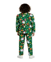 Suitmeister Little and Big Boys Santa Elves Button Closure Suit Set