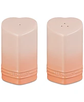 Le Creuset Stoneware Heart Salt And Pepper Shakers