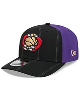 New Era Men's Black Toronto Raptors 2024/25 City Edition 9SEVENTY Stretch-Snap Hat