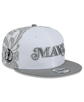 New Era Men's White Dallas Mavericks 2024/25 City Edition 9FIFTY Snapback Hat