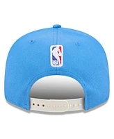 New Era Big Boys and Girls Blue Milwaukee Bucks 2024/25 City Edition 9FIFTY Snapback Hat