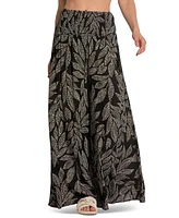 Elan Women's Mid-Rise Wide-Leg Palazzo Pants