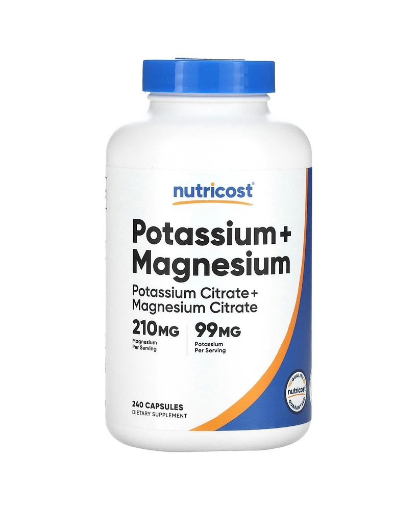 Nutricost Potassium + Magnesium