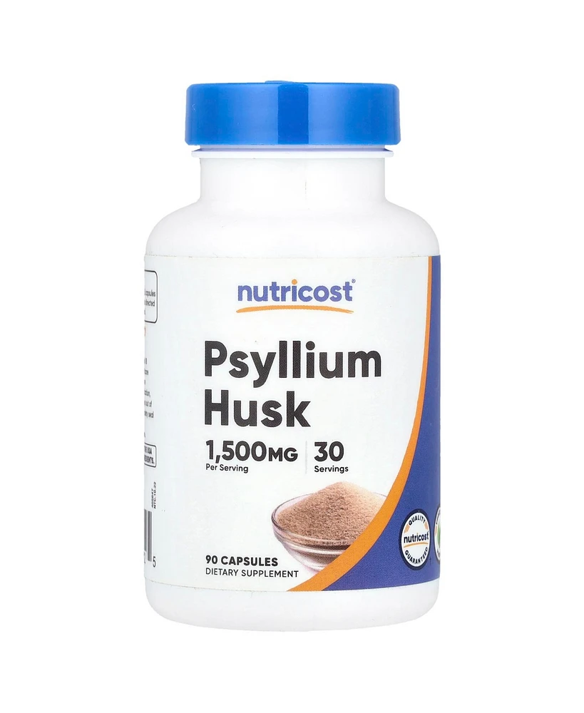 Nutricost Psyllium Husk 1 500 mg 90 Capsules