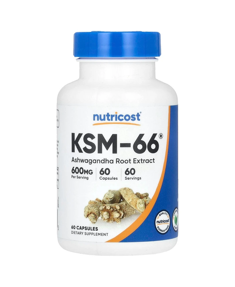 Nutricost Ksm-66 Ashwagandha Root Extract 600 mg