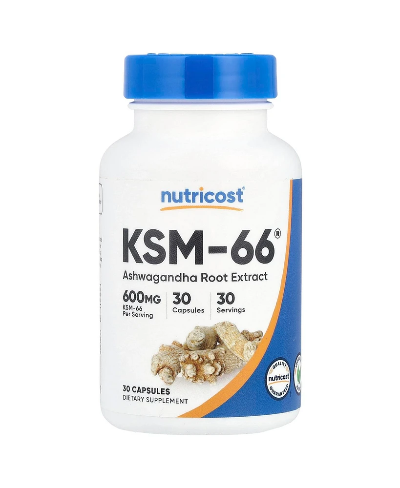 Nutricost Ksm-66 Ashwagandha Root Extract 600 mg