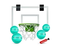 ropoda Mini Basketball Hoop - Glow in The Dark, Over The Door Basketball Hoop Indoor