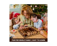 ropoda Inches 4-Way Shut The Box Dice Board Game (2-4 Players) for Kids & Adults