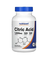 Nutricost Citric Acid 1 000 mg