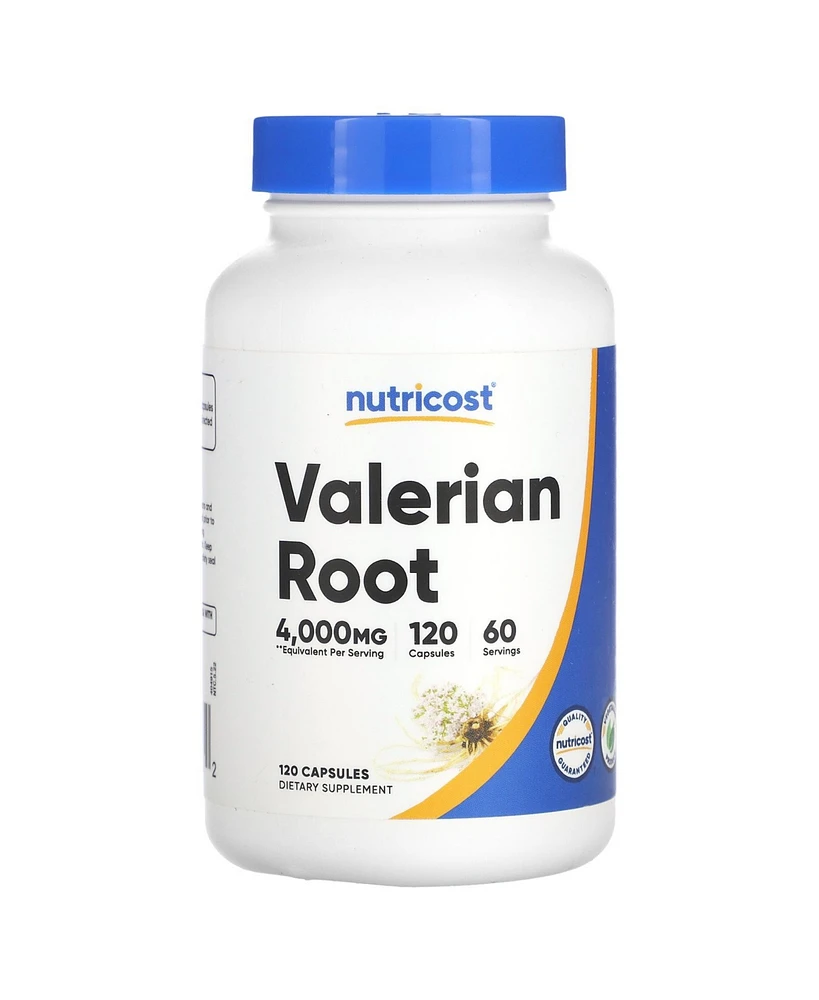 Nutricost Valerian Root 4 000 mg 120 Capsules (2