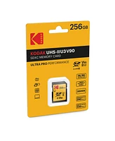 Kodak 256GB Uhs-ii U3 V90 Ultra Pro Sdxc Memory Card (2-pack)