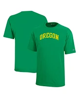 Champion Big Boys and Girls Green Oregon Ducks Team Arch T-Shirt