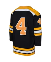 Mitchell & Ness Big Boys and Girls Bobby Orr Black Boston Bruins Blue Line Player Jersey