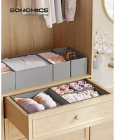 Slickblue Set of 12 Drawer Organizers, Dresser Storage Organizers for Clothing and Accessories