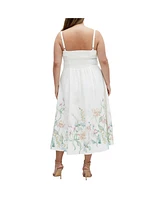 City Chic Plus Love Fleur Dress