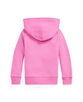 Polo Ralph Lauren Toddler and Little Girls French Terry Full-Zip Hoodie