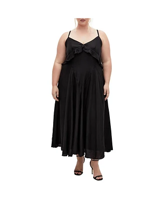 City Chic Plus Clara Maxi Dress