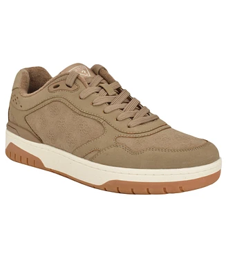 Guess Men's Nanon Branded Low Top Fashion Sneakers