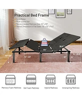 Gouun Ergonomic Adjustable Bed Base with Head and Foot Incline