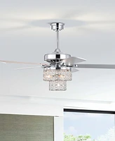 Home Accessories 52" Caderina 4-Light Indoor Ceiling Fan with Light Kit and Remote