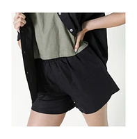 Poplinen Women's Rita Linen Shorts