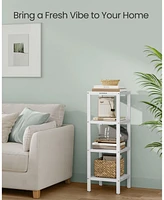 Slickblue 4-Tier Multifunctional Bathroom Shelf Stand Storage Rack for Organized Shelving