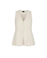 City Chic Plus Tori Vest