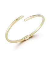 Rachel Zoe 14K Gold Plated Sterling Silver Bypass Bangle Bracelet