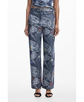 Desigual Women's Patchwork pants