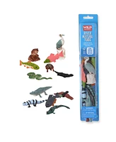 Wild Republic Nature Tube River Figurines, 12 Pieces