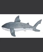 Wild Republic Cuddlekins Jumbo Great White Shark Stuffed Animal, 30 Inches