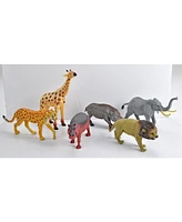 Wild Republic Polybag Africa Figurines, 6 Pieces